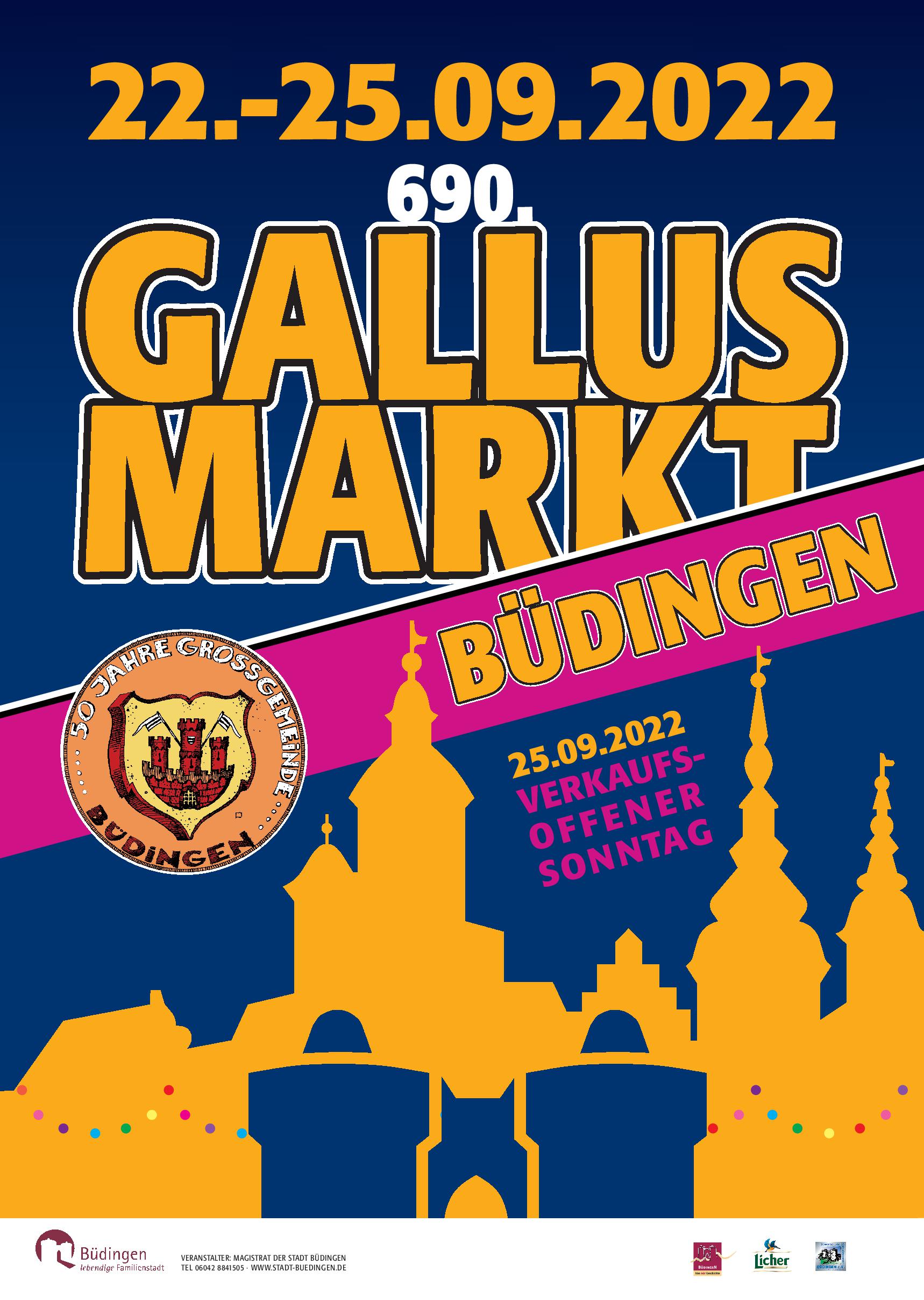 Plakat Gallusmarkt 2021