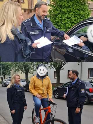 Polizei im Gespräch