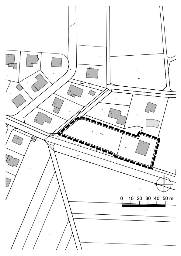 Geltungsbereich - BPlan Nr. 2 "Die Orteng&auml;rten" 3. &Auml;nderung