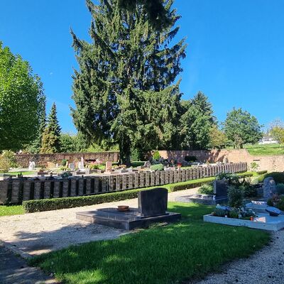 Friedhof Büdingen Schlichtgräber