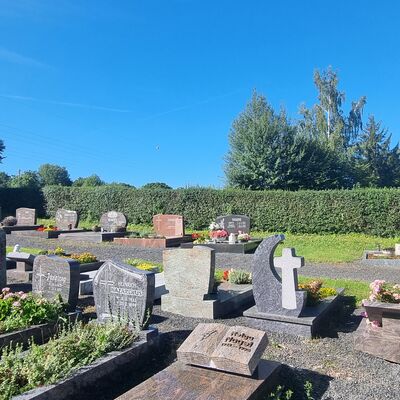 Friedhof Orleshausen Reihengräber