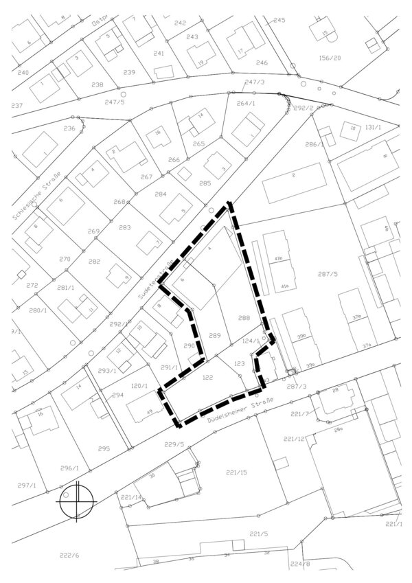 Geltungsbereich BPlan Nr. 7  Eichelberg , 6. &Auml;nd.