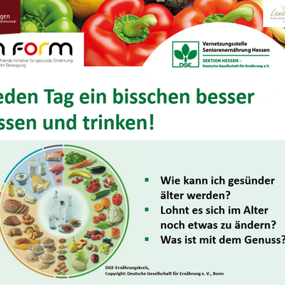 Bild Jeden Tag ein bisschen besser essen und trinken