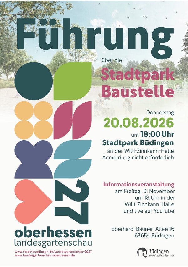 Plakat Baustellenf&uuml;hrung August 2026