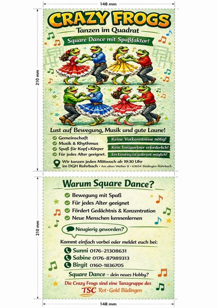 Flyer Vorder-u.R&uuml;ckseite