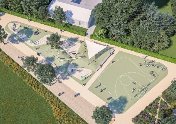 Spielplatz im Stadtpark