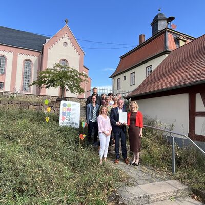 LEADER Bescheid&uuml;bergabe - Eckartshausen