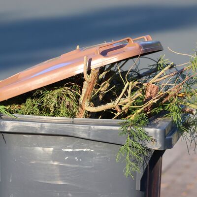 Abholung der Gartenabf&auml;lle