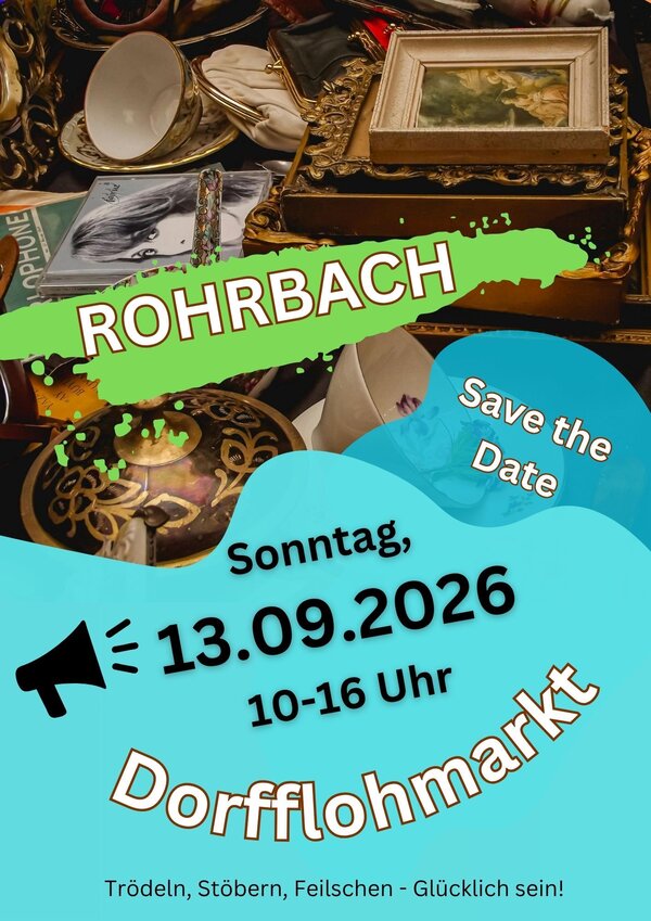 Dorfflohmarkt Rohrbach 2026