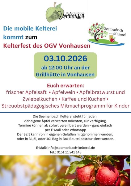 Kelterfest 2026