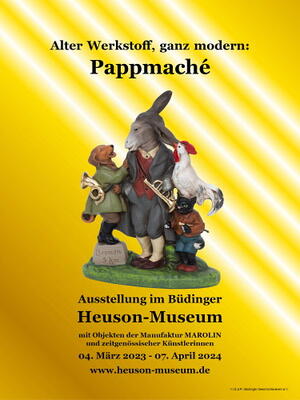 Pappmache im Heuson-Museum